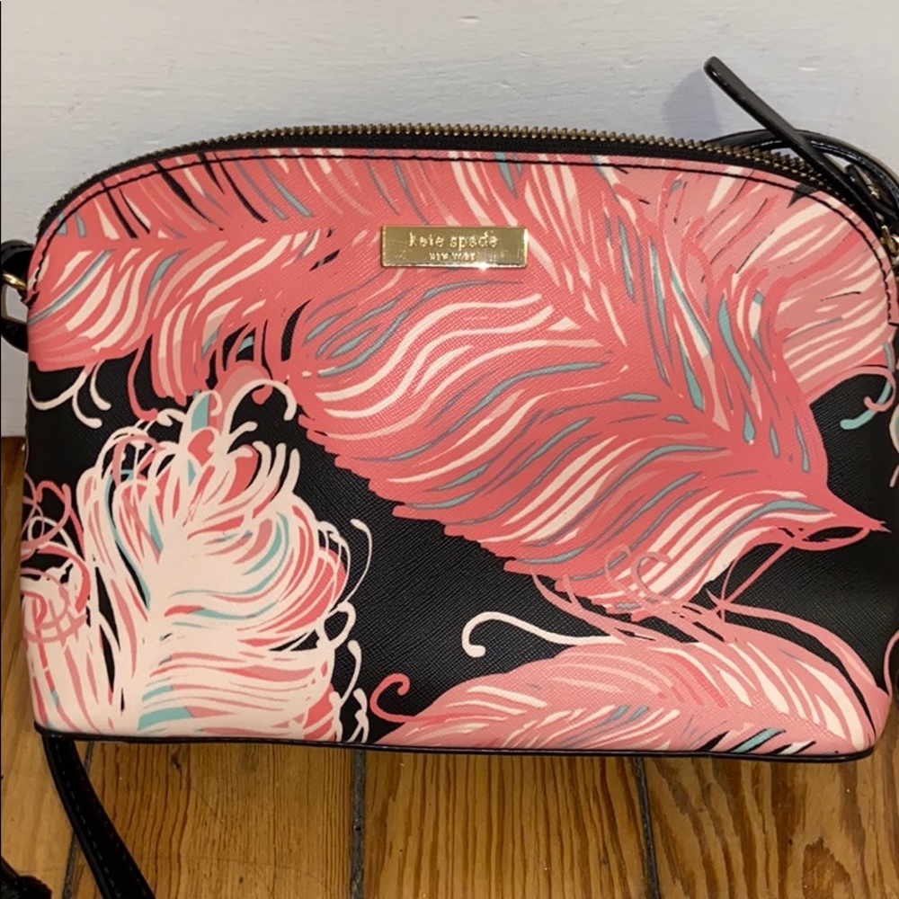 KATE SPADE feather crossbody